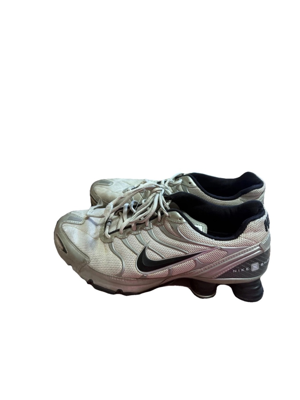 Nike Men’s Grey/ Black Nike Shoxs! Size 10